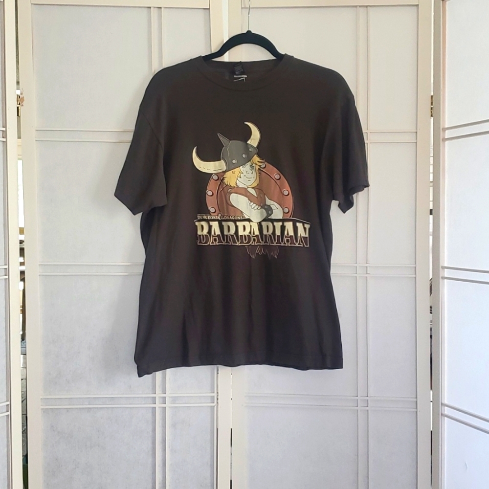 Dungeons and Dragons Barbarian Tee Shirt